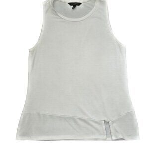 BANANA REPUBLIC Lightweight White Knit Tank XS